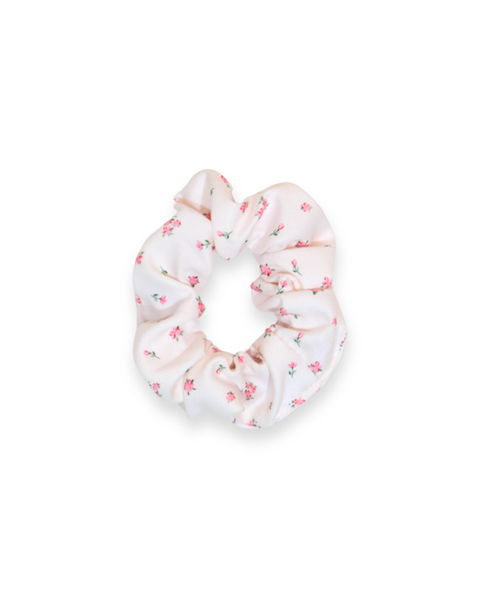 Pink Tiara Scrunchie